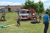Netradiční hasičská soutěž v Chotovicích 2018