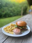 Wagyu Burger s domácí BBQ