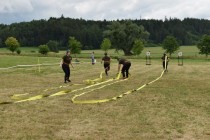 Netradiční hasičská soutěž v Chotovicích 2022